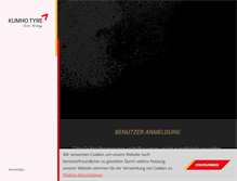 Tablet Screenshot of kumho-platinum-club.de